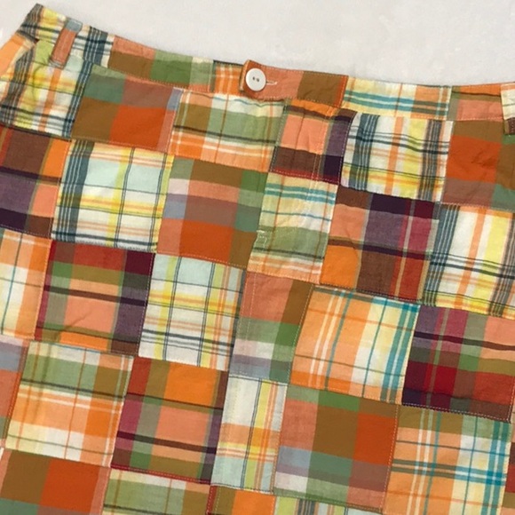 Pendleton Petite Lined Madras Skirt. Sz. 16 - Picture 2 of 5